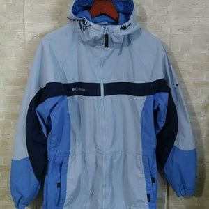 Columbia Women's jacket with hood packable Small